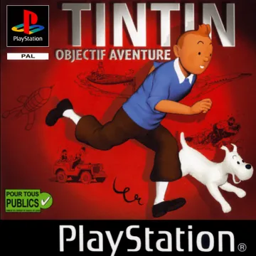 Tintin - Destination Adventure (EU) box cover front